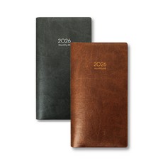 양지사 다이어리 2026년 먼슬리48 (2면1개월), 스틸그레이