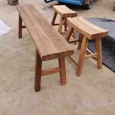 고재 벤치 원목 테이블 긴의자 장의자 스툴 빈티지 A. 50x26x45cm, O. 고객 서비스 문의