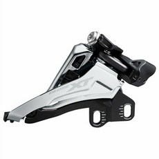 『時尚單車』SHIMANO XT M8100 前變速器 SIDE SWING 束環式 登山車 2x12 速, 1個