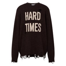 모스키노 하드 타임즈 스웨터
