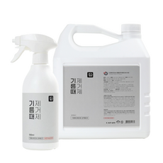 공간케어 초강력 기름때제거제 500ml+4L, 4500ml, 1세트