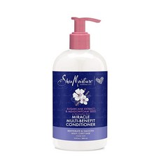SheaMoisture 건조한 모발용 실리콘 프리 컨디셔너 사탕수수 및 메도우폼 황산염 프리 컨디셔너 368.5g(13온스)