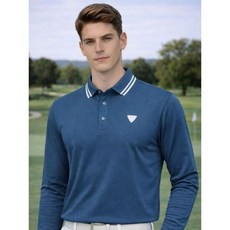 데니스골프 남성 사카리바 요꼬에리 긴팔카라티셔츠_NAPWMTS025 3115936