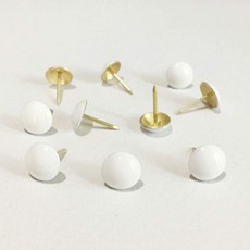 500pcs a lot: D11mmxL17mm 니켈 색상 소파 실내 장식 압정 목재 가구 호브네일 엄지 손톱 홈 DIY 못 161582