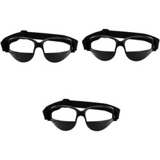 스쿼시 고글 스포츠고글 소소포트 3pcs 농구 스포츠 로우 헤드 안경 트레이닝 보조 트레이닝용
