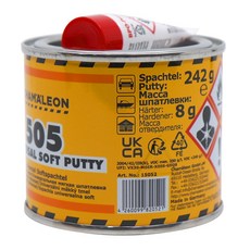 독일제 카멜레온 505 슈퍼소프트 판금 아연 퍼티 빠데 경화제포함, 250g_15052, 1개