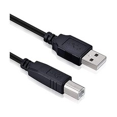 비치 1.8m USB 타입 A에서 B 고속 2.0 데이터 케이블 교체용 잉크젯 및 토너 프린터 캐논 시리즈 800 C545 C555 F30 C3000 C3500 C5000 C7, 비치 1.8m USB 타입 A에서 B 고속 2.0 데이