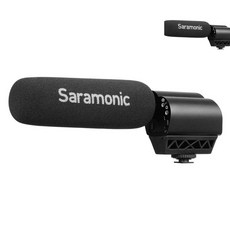 Saramonic 온 카메라 콘덴서 샷건 마이크 카메라마이크 DSLR무선마이크
