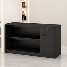 카운터테이블 의류 매장 계산대 테이블 프런트, 야생 호두나무 80CM 보강