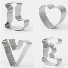 착한장터 스텐 무스링 4종 미니케이크틀