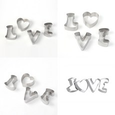 스텐 무스링 4종세트 러브 오븐 티라미수