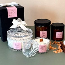 블루폭스 프리미엄 퍼퓸 소이캔들, 1개, 80g, 메리고/코코넛 라임 버베나향