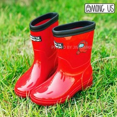 어몽어스 크루원 장화-레드 [D1]