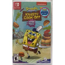 NS 海綿寶寶：蟹堡王大挑戰 中文版，額外蟹堡王版本，附贈限量版海報, 美版中文版