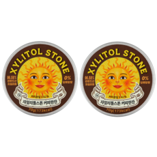 자일리톨스톤 사탕 커피한잔, 70g, 2개