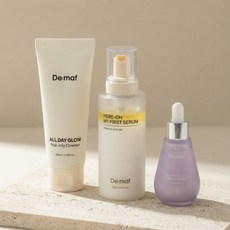 디마프 DEMAF 수분자석 충전 세트 (젤리클렌저 100ml만능기초 155ml판테놀 앰플 55ml), NONE