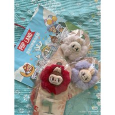 泡泡瑪特Labubu花朵玩偶 北京城市樂園限定款 可愛療癒擺件, 紫色