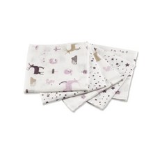 KU.KU 酷咕鴨 紗布手帕 5入 紗布巾 紗布毛巾 嬰兒紗布口水巾 9261