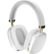 센트리 화이트 오버 이어 블루투스 헤드폰 액티브 노이즈 캔슬레이션 20dB 감소 평평한 접이식 디자인 22시간 배터리 내장 마이크 USBC 충전 유선 오디오 가능