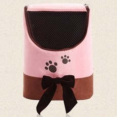 강아지 이동 가방 백팩 핑크, 1개, 상세페이지 참조