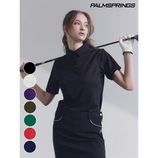 팜스프링스 골프 여성 냉감 퀵드라이 반팔 카라셔츠 7color
