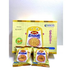 Enaak 韓國小雞點心麵 原味 香脆點心麵 雞汁麵, 2個, 16g