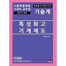 고졸특별채용 기계직 공무원 특성화고 기계제도, 한필
