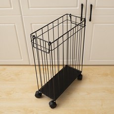 폼롤러 수건 거치대 레저용품 롤러 걸이 필라테스 폼롤러거치대 조절, 블랙 바구니 소형