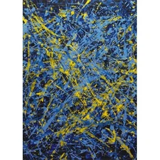 추상 잭슨 폴락 유명한 작품 포스터 및 인쇄 낙서 캔버스 회화 벽 예술 그림 거실 홈 장식, 01 30x40cm no frame, 04 1