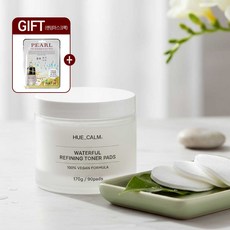 휴캄 수분결 토너 패드 90매 닦토 각질케어 진정 약산성 비건+랜덤마스크팩1매증정, 1개, 90매입