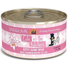 WERUVA 凱特美廚貓罐- Cats in the Kitchen系列 野生鮭魚口味, 90g, 24個