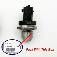 1/3PCS 0281006327 연료 레일 압력 센서 Dodge Ram 3500 / 6.7L Cummins 디젤용, 01 1PCS WITH BOX