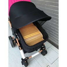 蘇霏小舖 嬰兒車遮陽罩 遮陽棚 防曬 遮光罩 推車遮陽棚 防紫外線 通用型, 1個, 通用款47*74 cm