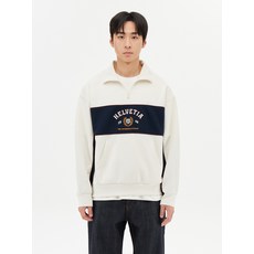 탑텐 남성) 더블니트 블로킹 하프집업_MSE3TR1001 274928