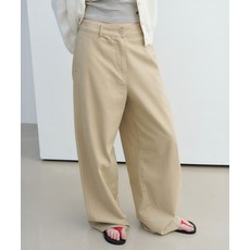 [썸웨어버터] Bess Cotton Pants - Beige