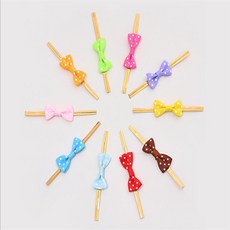 요즘상회 리본 빵끈 100개입 포장리본빵끈