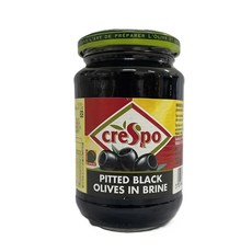 Crespo 去籽黑橄欖 (330g), 333g, 1個