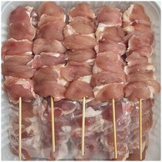국내산 닭순살꼬치(어께살), 800g, 1개