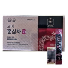 식약처인증 일화 홍삼차 홍삼차과립 분말 물에녹여먹는 국내산 홍삼차선물세트 진세노사이드 7mg/g 3gx100포, 100개