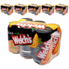 웰치스 제로 오렌지 캔, 355ml, 90개