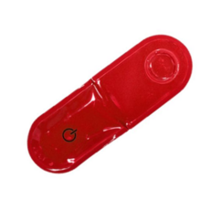 자전거반사판 자전거 사이클 LED 마그네틱 반사 안전 클립 DD-11330, 네온