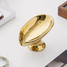 고급 호텔 도자기 물빠짐 비누홀더 비누받침대 세라믹 비누거치대, 골드