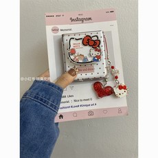 헬로키티 갤럭시z플립 4/5/6/7 거치대 케이스