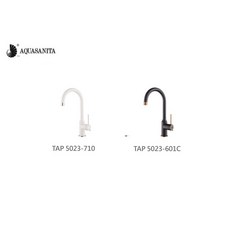 Aqua Sanita 雅菓 TAP 5023-710 白色龍頭 TAP 5023-601C 黑色龍頭 復古鄉村風 花崗岩龍頭 工業風 愛琴海廚房, 白, 1個