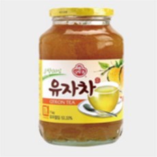 유자차1kgx2병 탕비실차, 1kg