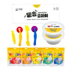 티니월드 뽀송클레이 멀티팩 세트, 혼합색상, 1개