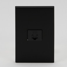 아남르그랑 전화통신 아펠라 1개용 8P 블랙 기타 전기용품, 1개