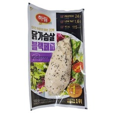 하림 닭가슴살 블랙페퍼 100g, 10개