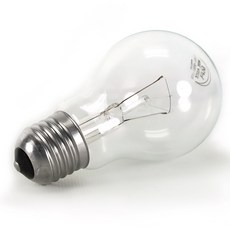 백열전구 220V 30W 투명 전구색 E26, 2개