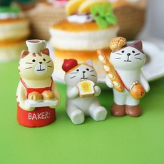 빵가게 3종세트 고양이 데일리 형제 테이블 추천 미니 k#sg